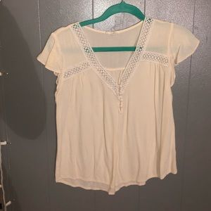 Creme shirt for sale!!